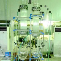 lab vacuum falling film evaporator